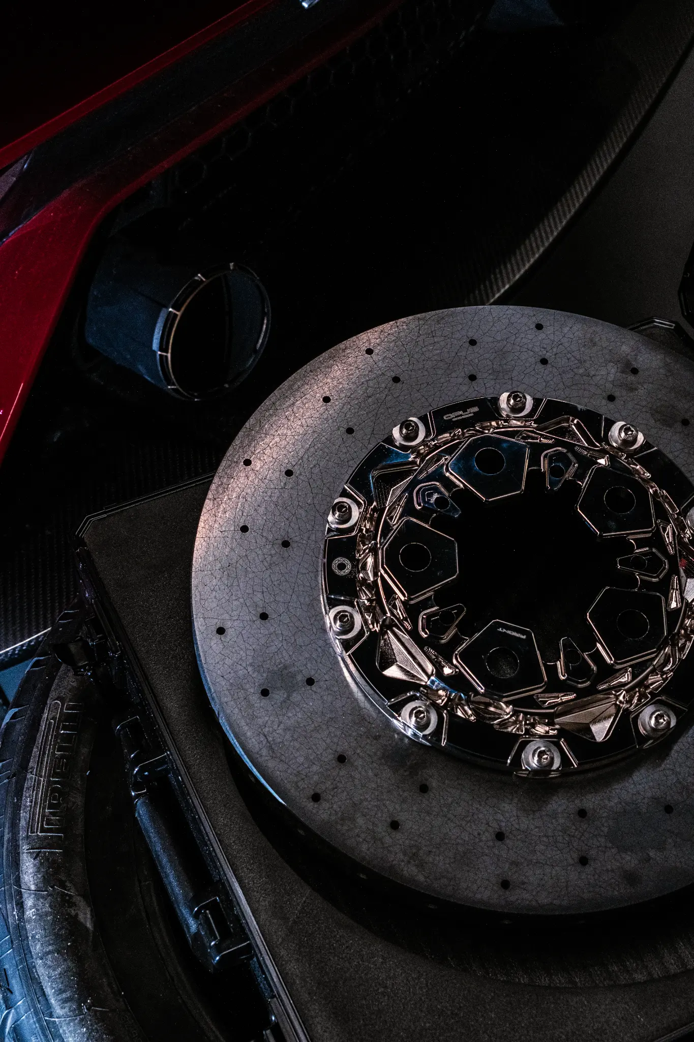 OPUS Carbon Ceramic disc top view